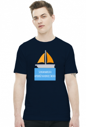 Szukam wariata w podróż na koniec świata (t-shirt)