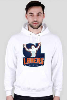 bluza męska kaptur logo Lakers