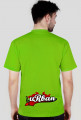 T-shirt uRban nadruk na plecach