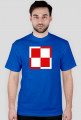 T-shirt uRban szachownica małe logo uRban na plecach