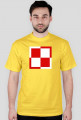 T-shirt uRban szachownica małe logo uRban na plecach