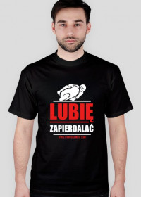 Koszulka Street-fighter's Lubię Zapie*dalać  (czarna)