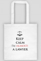 Keep calm I'm almost a lawyer