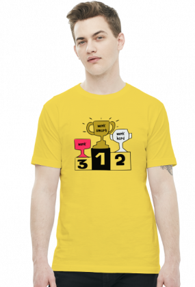 Work Smart Not Hard v5 (t-shirt) ciemna grafika