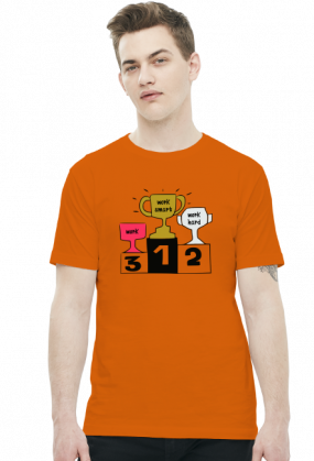 Work Smart Not Hard v5 (t-shirt) ciemna grafika