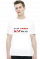 Work Smart Not Hard v6 (t-shirt) ciemna grafika