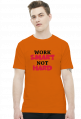 Work Smart Not Hard v7 (t-shirt) ciemna grafika