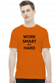 Work Smart Not Hard v9 (t-shirt) ciemna grafika