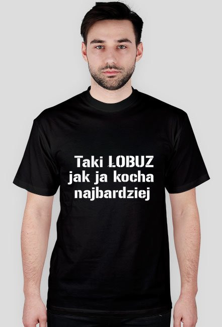 t-shirt męski Taki łobuz