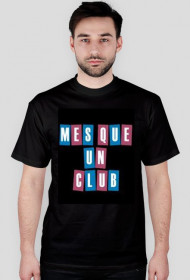 T-Shirt - Mes Que Un Club - Czarny - Męski