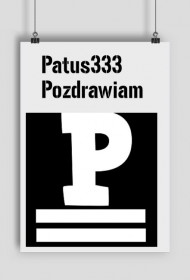 Plakat Patus333