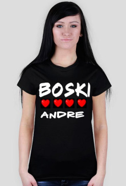 Koszulka Damska bez dekoltu - Boski Andre