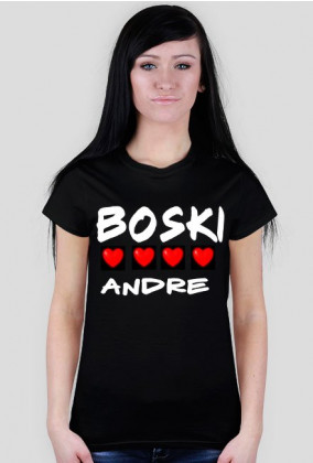 Koszulka Damska bez dekoltu - Boski Andre