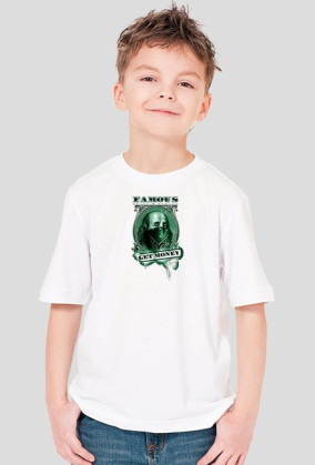 T-shirt chłopięcy DOLLARS