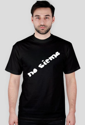 no siema tshirt męski
