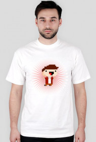 CJGames - fez edition (by iSorbey) - T-Shirt biały