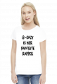 G Eazy is her favorite Rapper GIRL