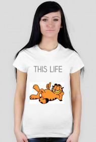 bluzka damska garfield