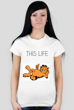 bluzka damska garfield