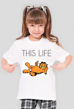 Bluzka dziewczęca Garfield
