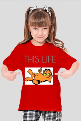 Bluzka dziewczęca Garfield