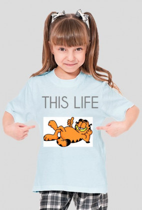 Bluzka dziewczęca Garfield