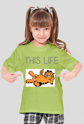 Bluzka dziewczęca Garfield