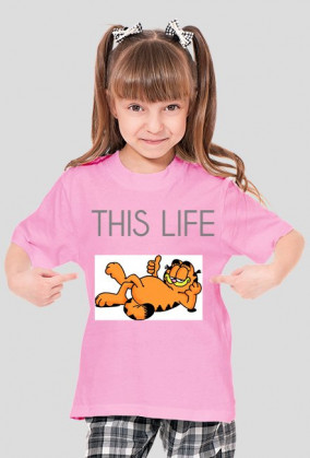 Bluzka dziewczęca Garfield