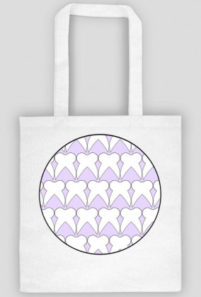 Zęby w kole (fioletowe)