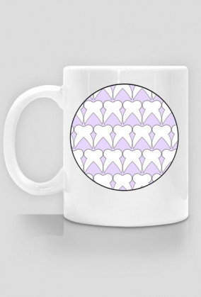 Zęby w kole (fioletowe)