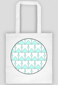 Zęby w kole (błękitne)