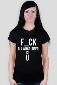 F_CK - damska,czarna