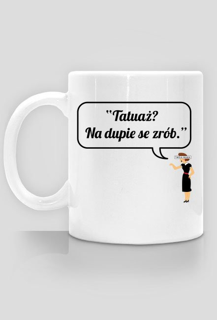 KUBEK TATUAŻ WZÓR 1