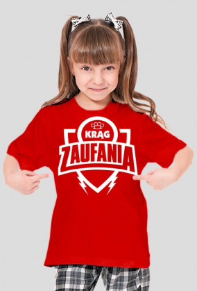 KOSZULKA DLA DZIECKA KRĄG ZAUFANIA PEKA