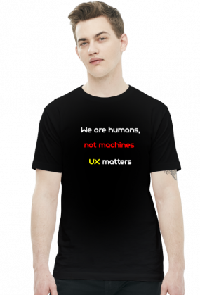 T-shirt UX matters