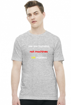 T-shirt UX matters