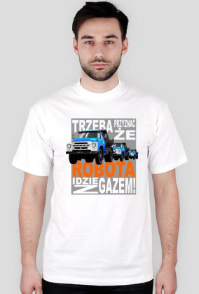 Robota idzie z gazem