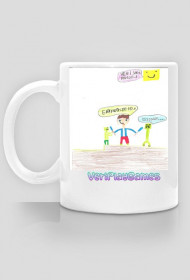 Kubek z Minecrafta - Walczę z creeperem i zombie w dzień 0.o