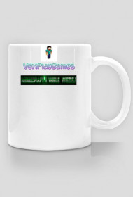 Kubek z Minecrafta - Walczę z creeperem i zombie w dzień 0.o