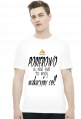Pobierowo a nie Hel - to mój wakacyjny cel! (t-shirt) ciemna grafika