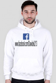 Bluza z napisem FB - Biała !