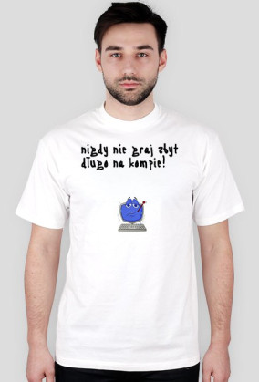 koszulka z komputerem męska