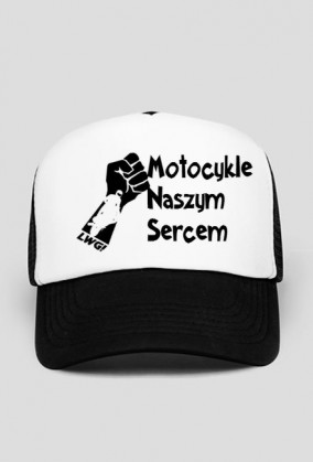 Motocykle Naszym Sercem Ręka LwG Czapka
