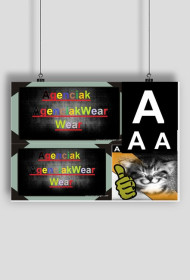 Plakat Poziomy na Sciane z zdjęciami Agenciaka