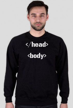 Bluza bez kaptura HTML