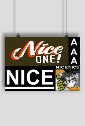 Plakat z Fajnymi Zdjęciami