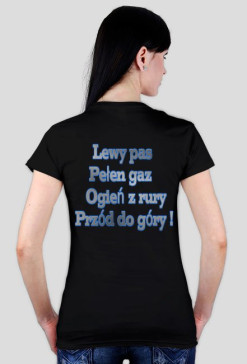 Lewy pas ! Koszulka czarna G