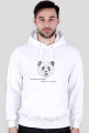 Panda Man Hood-white