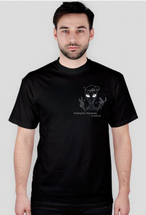 Alien Man T-shirt-black