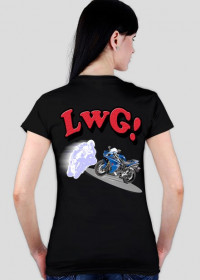 LwG Moto Czarna Koszulka G